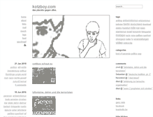 Tablet Screenshot of kotzboy.com